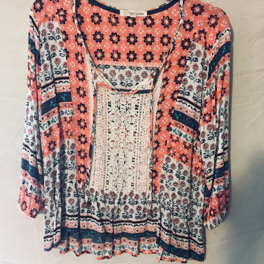colorful blouse